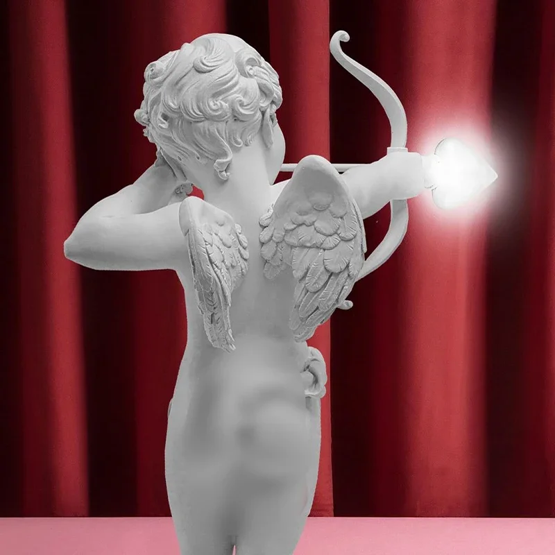 Indoor desktop creative ornaments cupid, atmosphere table lamp, valentine's day gift for girlfriend
