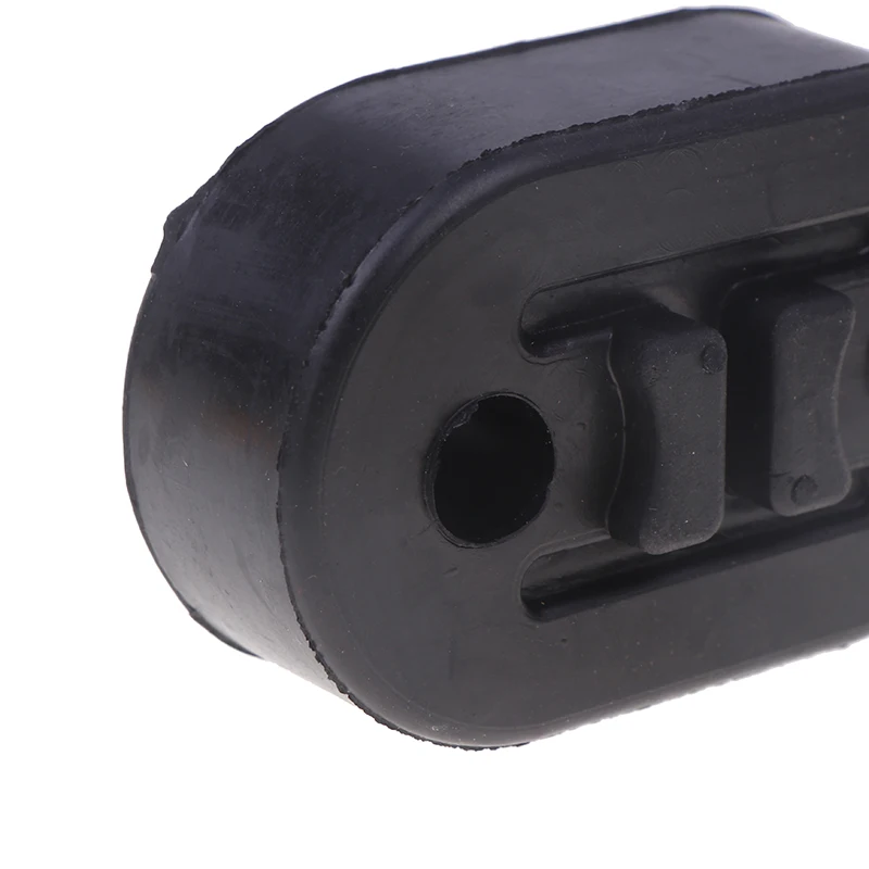 

2pcs 2 Holes Car Rubber Exhaust Tail Pipe Mount Brackets Hanger Insulator Replacement Exhaust Mount Universal