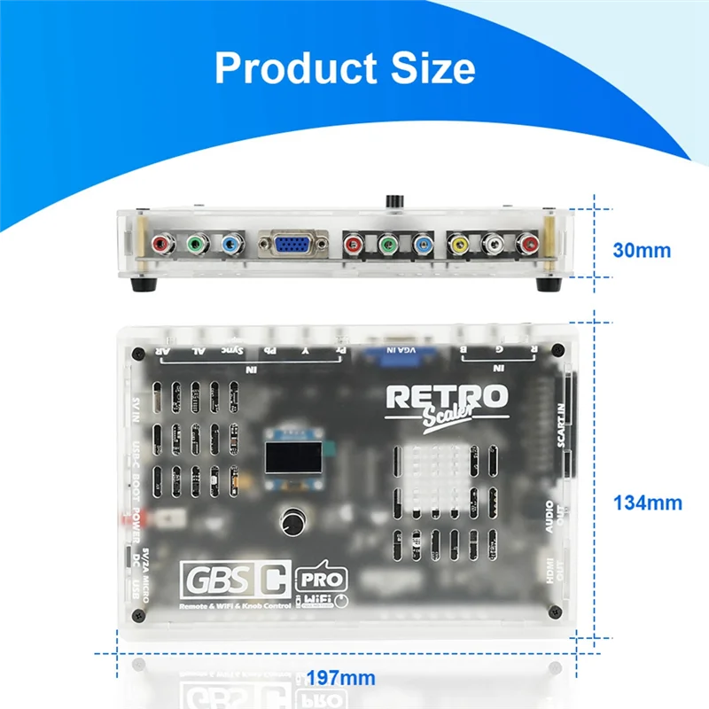 Retroscaler GBSC Pro GBS コントロール GBS コントロール PRO Scart