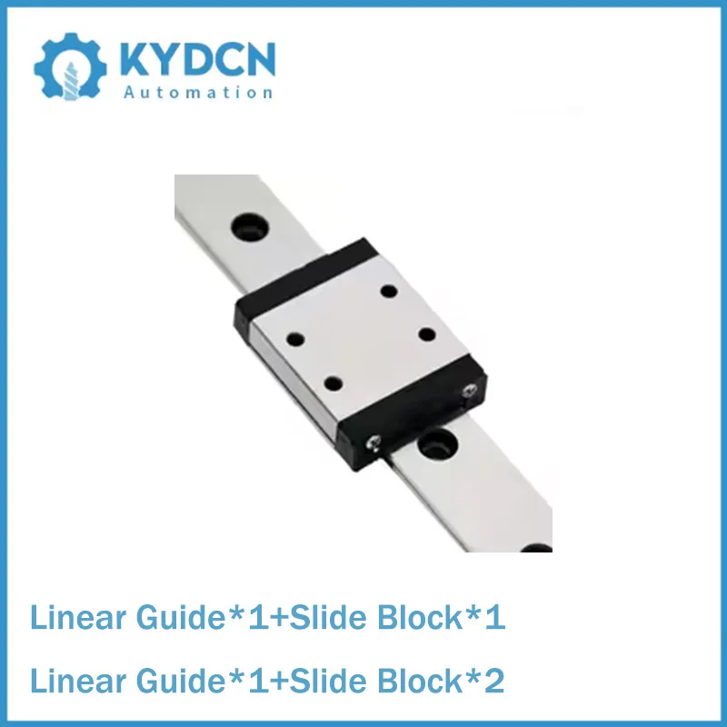 MGN9 Miniature Linear Guide Rail+Linear Block MGN9C MGN9H MGW9C MGW9H CNC Mini Sliding System 100-550mm