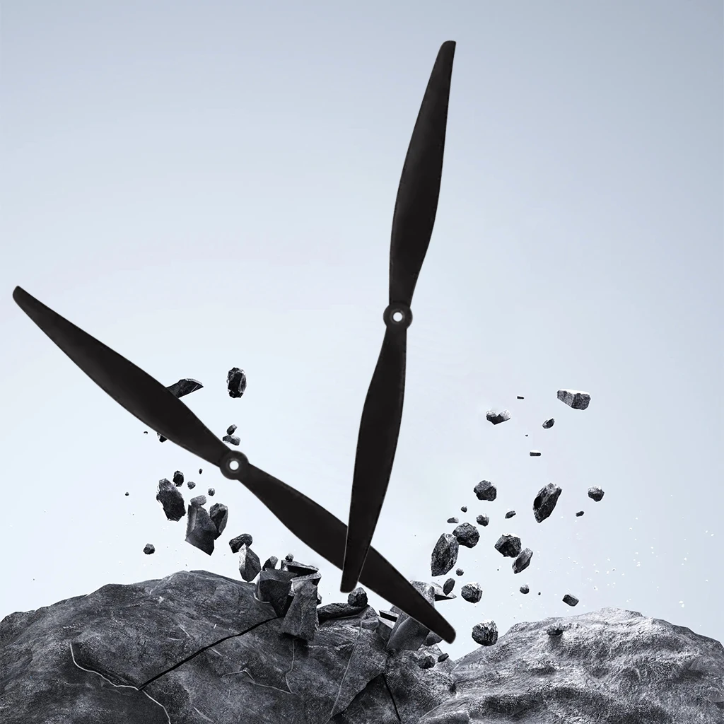 HQProp 15인치 2날 프로펠러 15X7/15X7R 15X10/15X10R CW CCW 프로펠러 12mm 허브 두께 6mm 샤프트 FPV 드론용