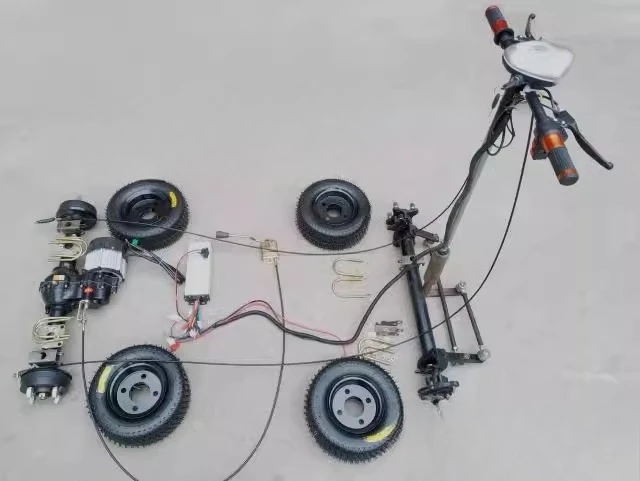 سرعة منخفضة، نقل مواد الديكور، شاحنة دوران المستودعات، عجلة مطاطية جيدة