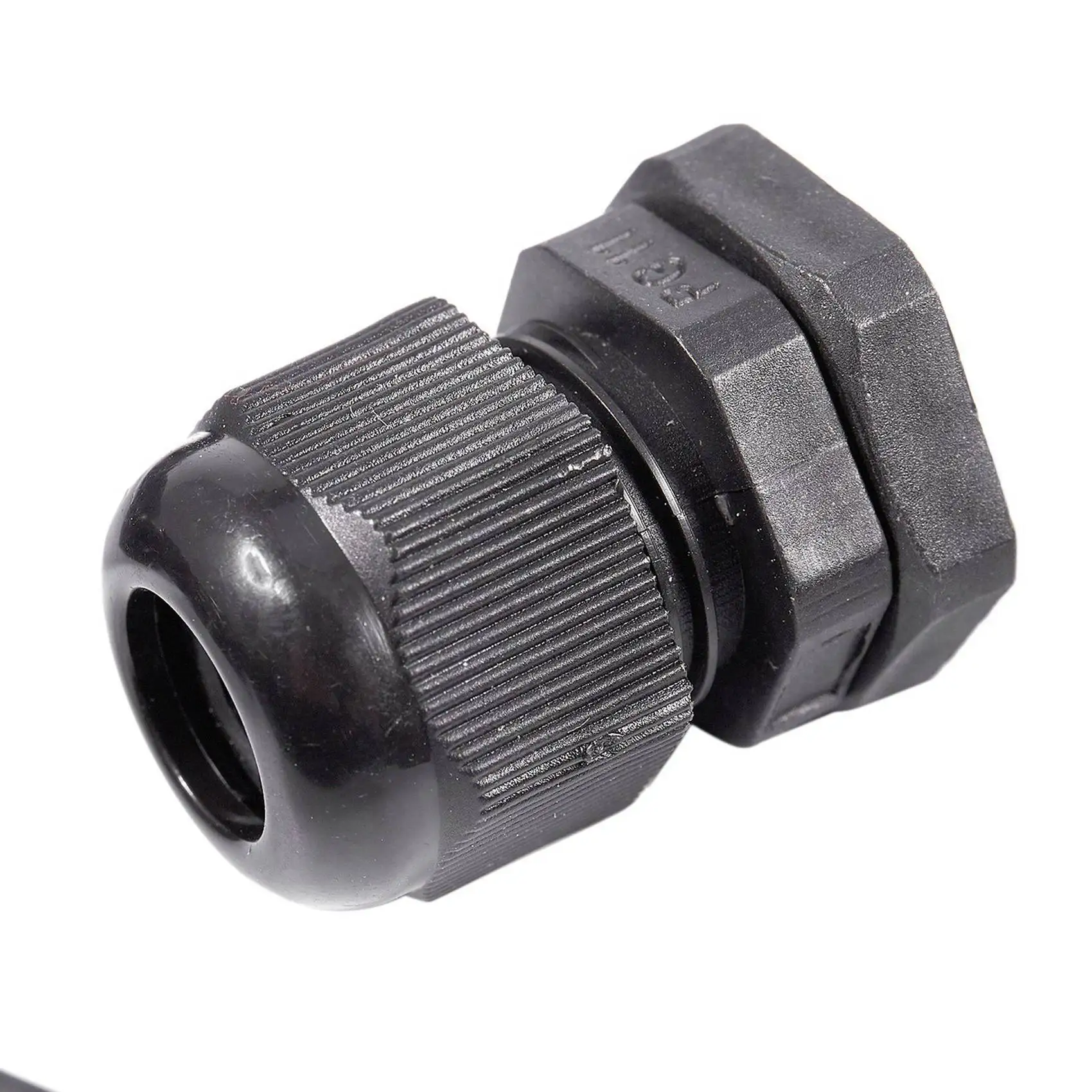 100 X Black Plastic Waterproof Connector PG11 5-10Mm Diameter Cable Gland-N37R
