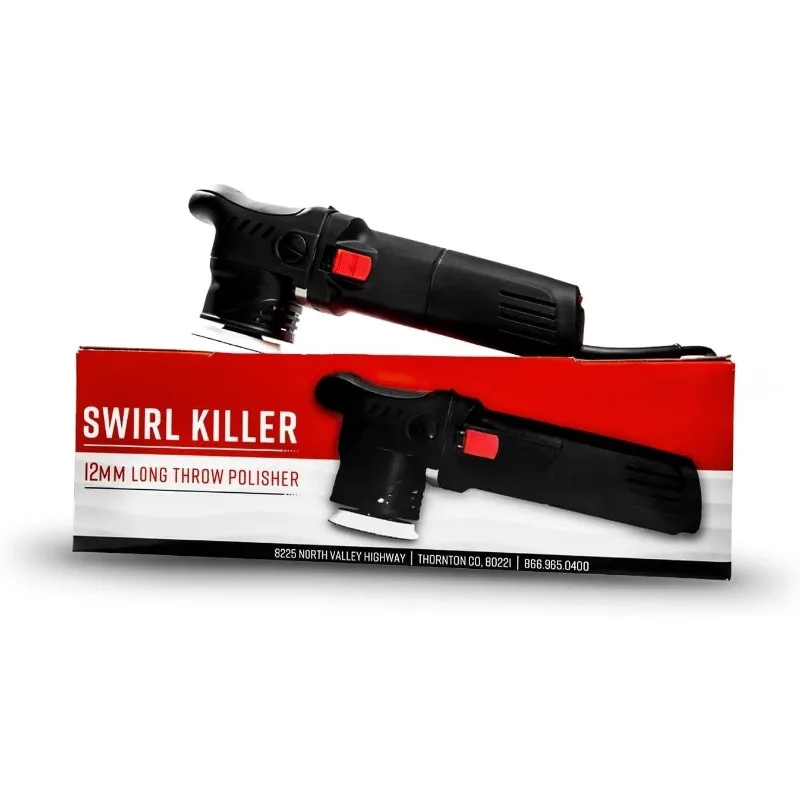 

12mm Polisher - Orbital Polishing Paint Correcting Buffer Tool - Car Scratch Remover - Use Post Car