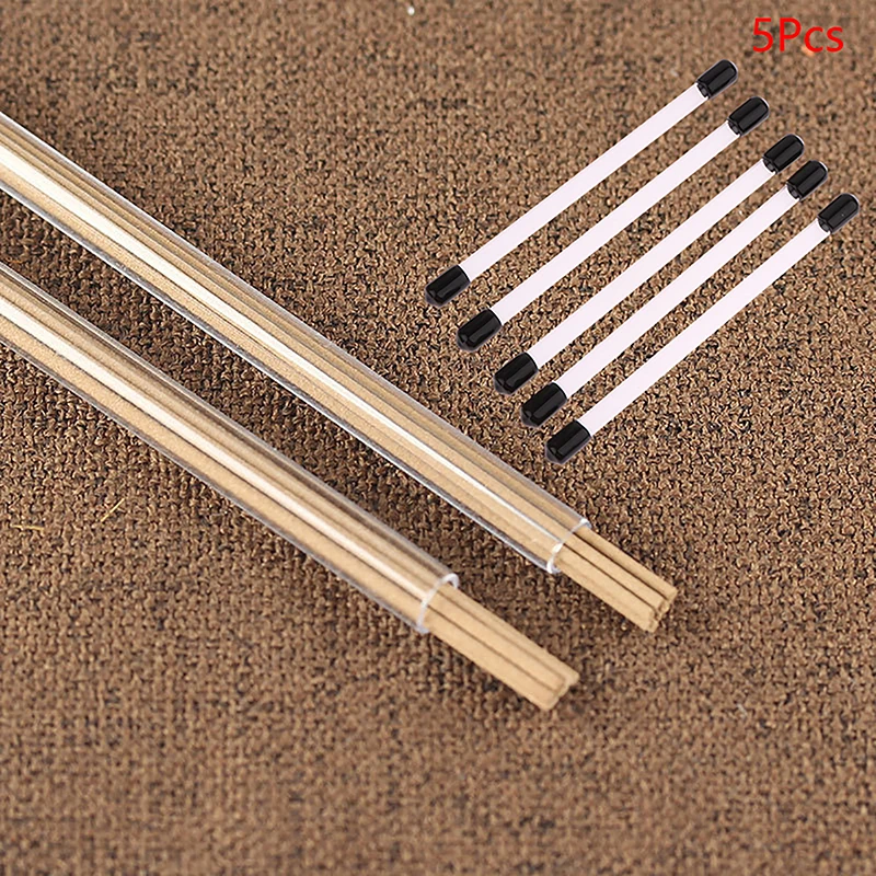 5Pcs Transparent Acrylic Incense Tube 1g/2g/4g/10g Incense Sticks Barrel Package Storage Box 4 Sizes