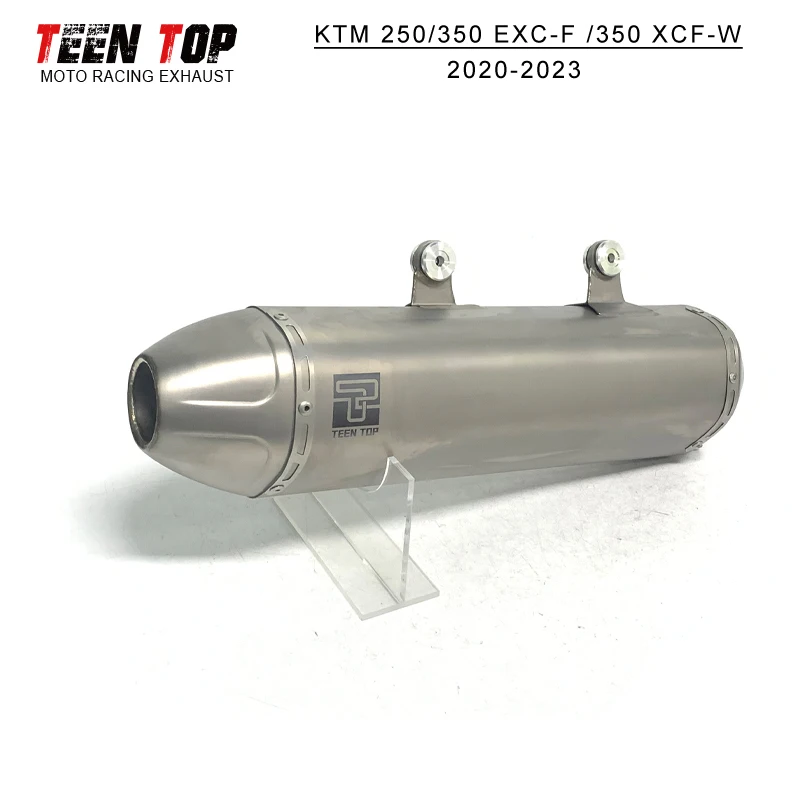 

Titanium Dirt bike Exhaust Pipe For KTM 250EXC-F 350EXC-F 350XCF-W Exhaust Muffler Elbow 50.5mm Escape Moto Silencieux 2020-2023