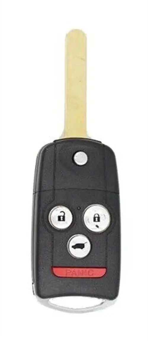 KEYECU N5F0602A1A Flip Key Fob 4 Button-Hatch 313.8MHZ for Acura MDX 2007 2008 2009 2010 2011 2012 2013