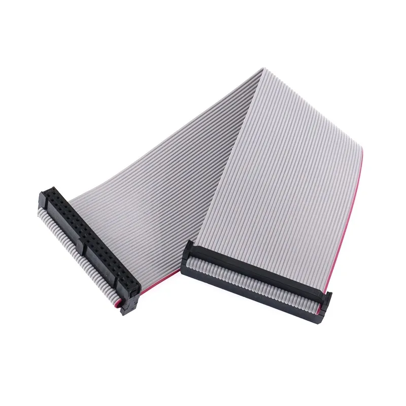 2PCS 2.54MM pitch FC-6/10/14/16/20/40 PIN 30CM JTAG ISP DOWNLOAD CABLE Gray Flat Ribbon Data Cable FOR DC3 IDC BOX HEADER - Image 4