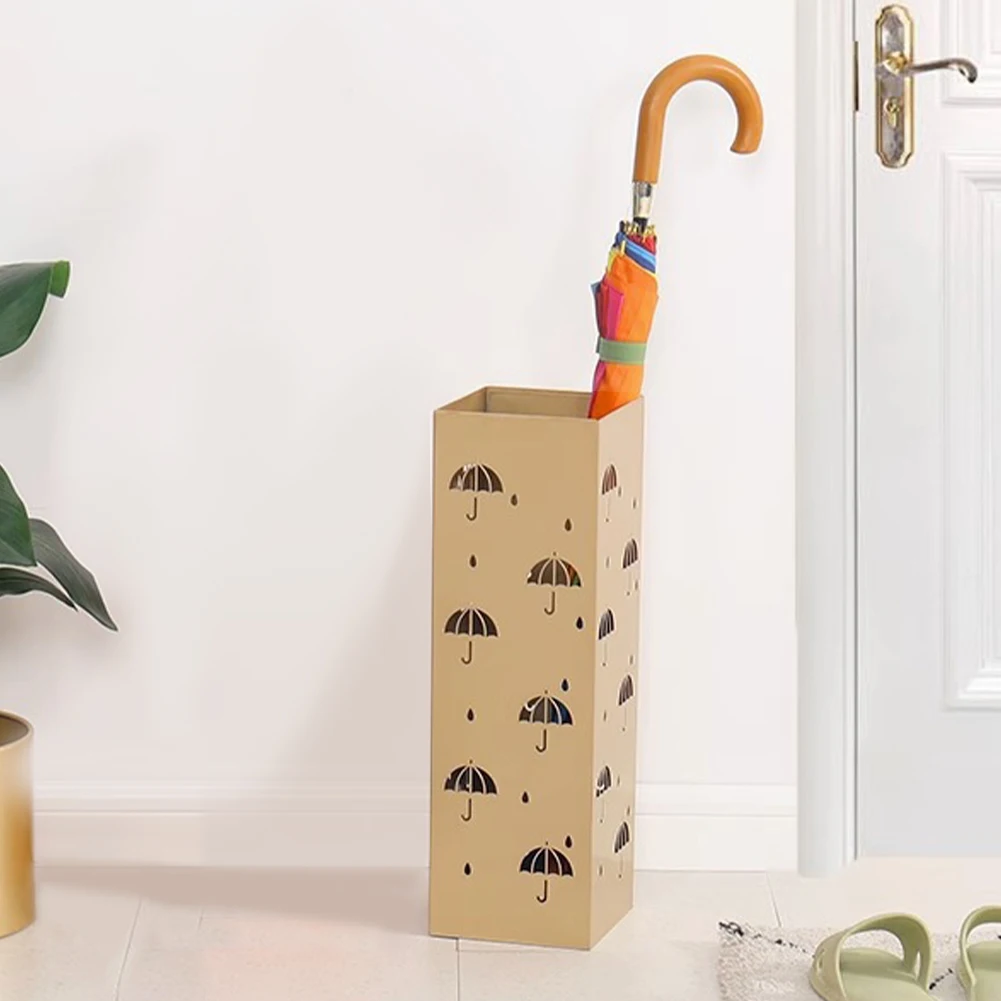 

Metal Chic Umbrella Holder Multipurpose Free Standing Metal Umbrella Stand Rack Walking Sticks Holder for Umbrella Cane