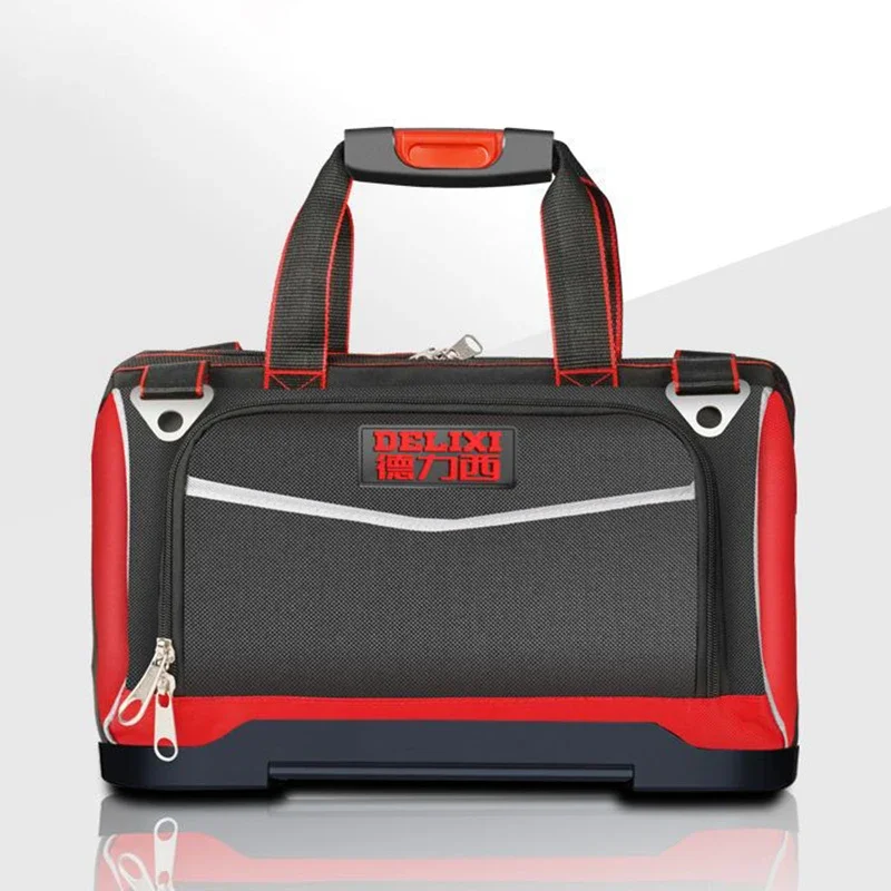 Waterproof Tool Bag with Pockets Drill Holster Toolbox Multifunctional Storage Handbag Electrician Tools Organizer Kit Toolbag