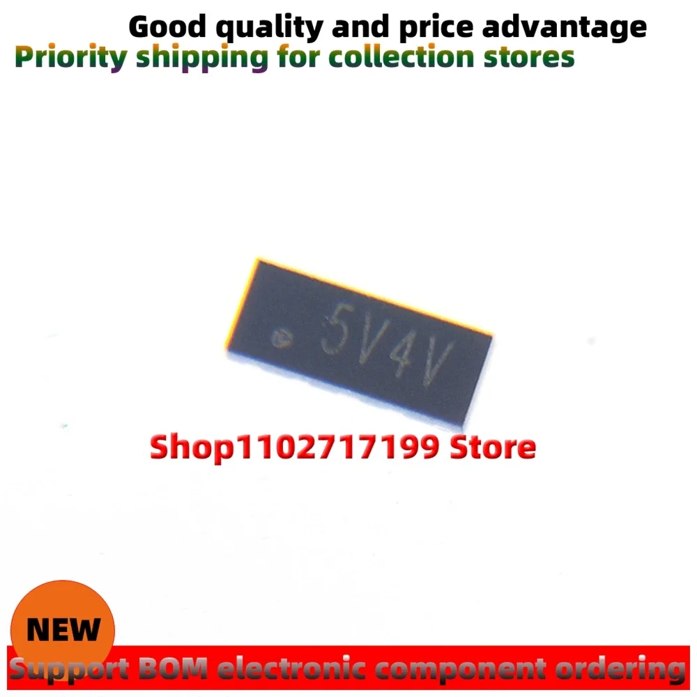 100pcs/LOT  ESD5304D-10/TR silkscreen：.5V4*  DFN2510-10L New ESD/TVS electrostatic protection diode