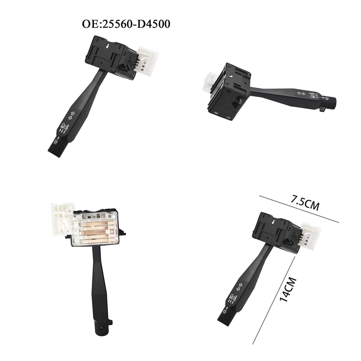 

Для NISSAN Navara Pick Terrano переключатель указателя поворота автомобиля 25560-D4500 25560D4500 25540-D4500 25540D4500