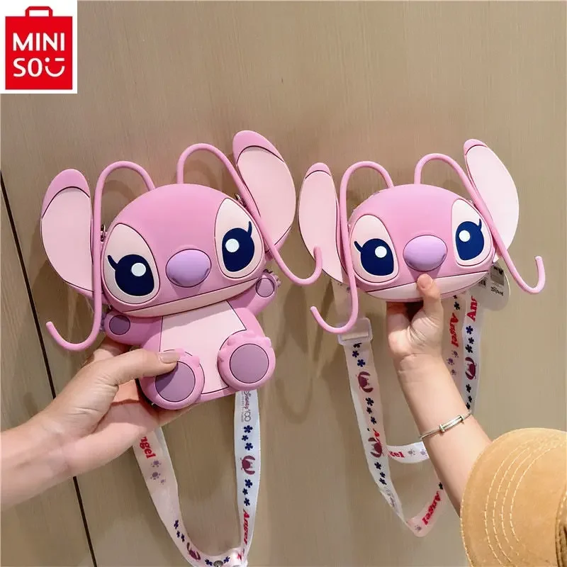 

MINISO Disney Interstellar Baby Silicone Crossbody Bag Children's Cute Cartoon Multi functional Mobile Money Storage Wallet