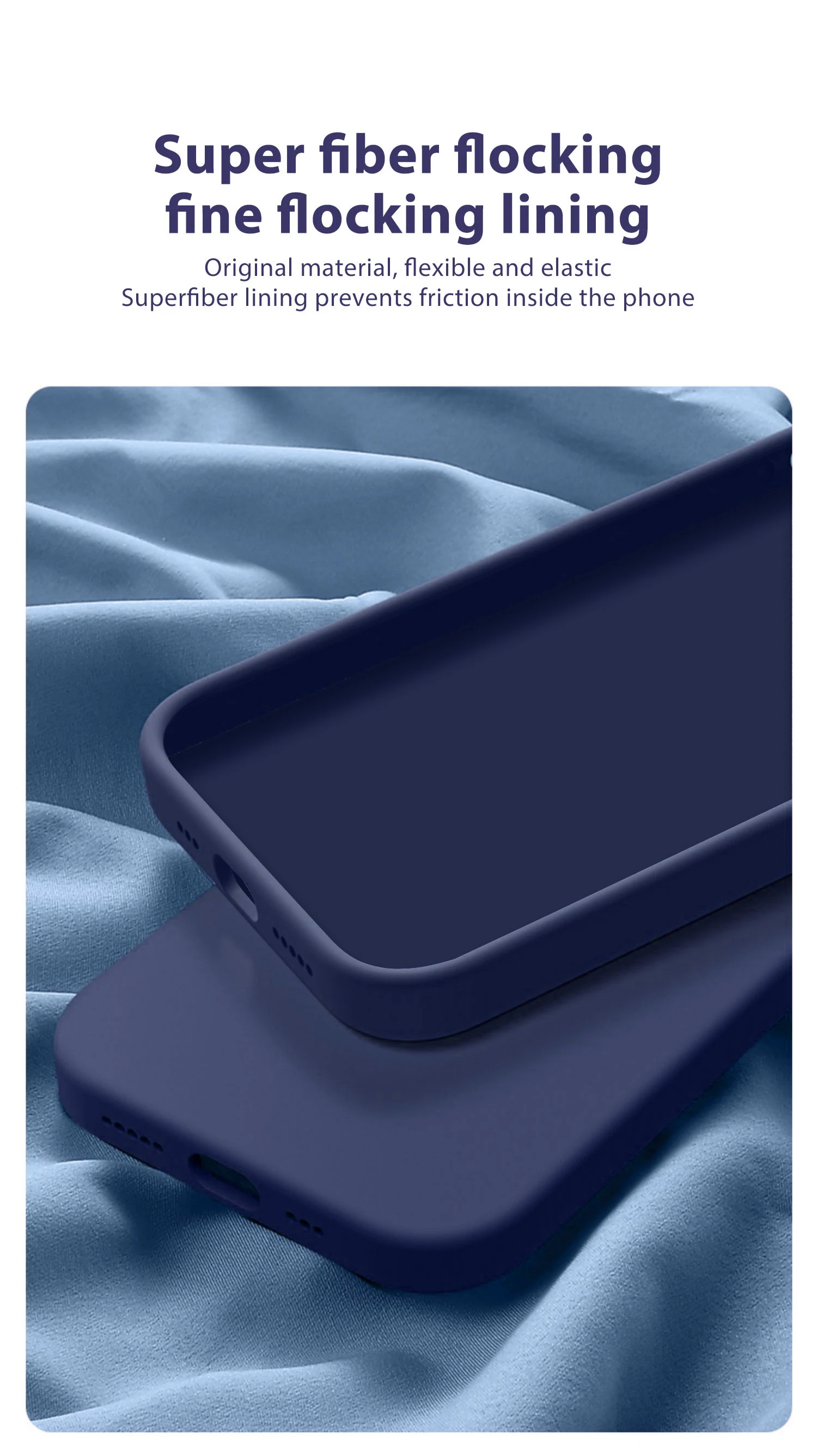Luxuriöse Objektivschutzhülle für iPhone 17, 11, 12, 13, 14, 15, 16 Pro Max, weiche Stoßstangenabdeckung für Air 14, 15, 16 Plus, Telefonzubehör – Detail 10