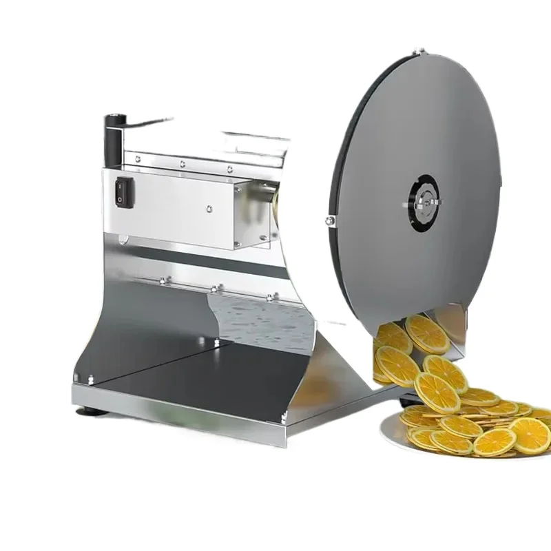 for Commercial Stainless Steel Automatic Electric Onion Potato Lemon Mango Coconut Slices Fruit and Vegetable Slicer
