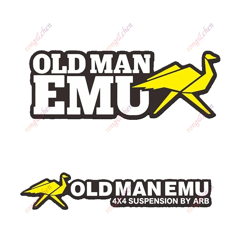 

Text Car Sticker Old Man EMU for Car Motorcycle Racing Helmet Laptop Trunk Body Car Window Surfboard Waterproof PVC Vinyl Decals