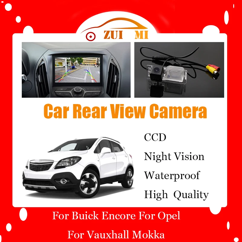 

Car Reverse Rear View Camera For Buick Encore For Opel For Vauxhall Waterproof CCD Full HD Night Vision Backup Parking Camera