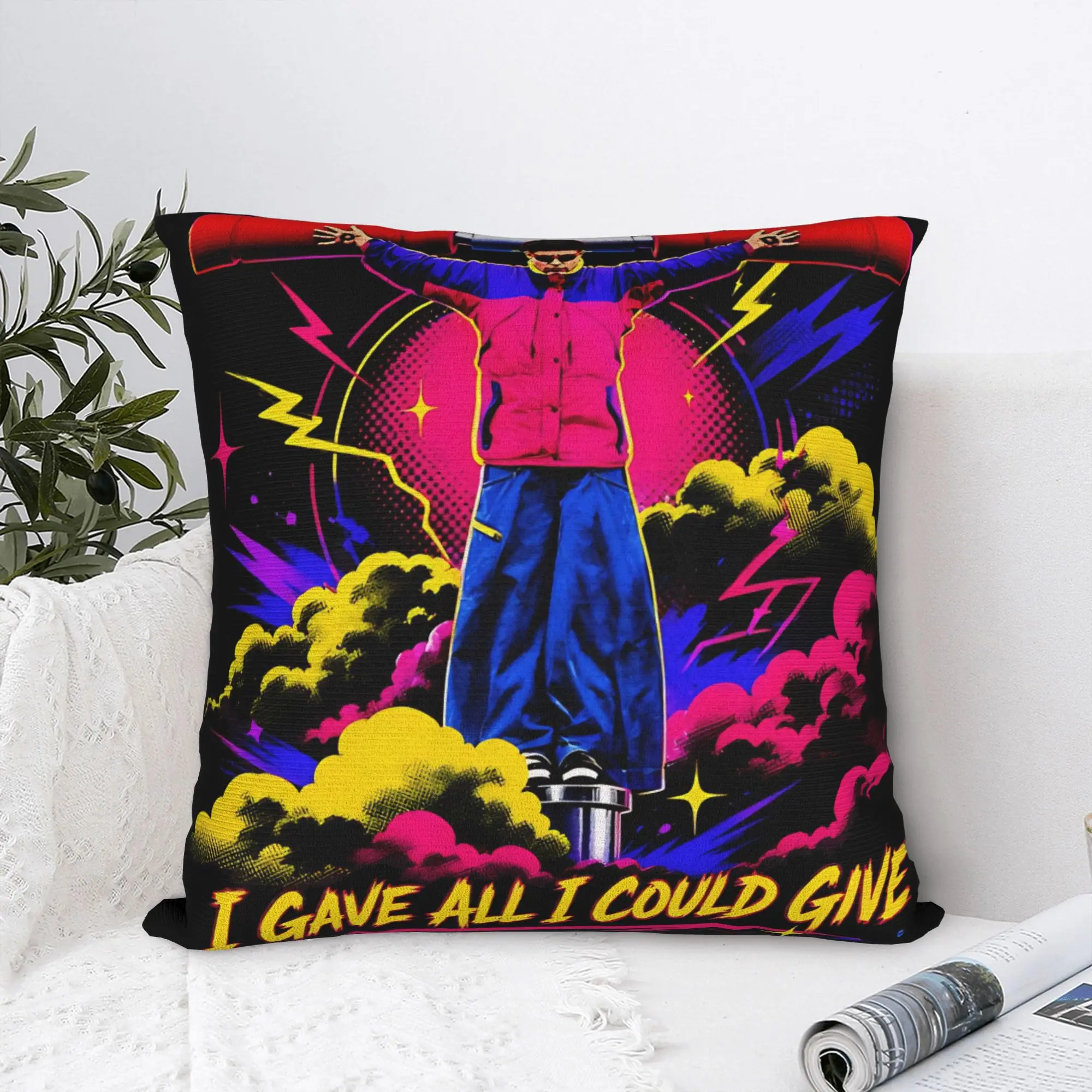 Pillow Cover Oliver Tree Rest In Peace 1993 to 2026 I Gave All I Could Give  Novelty Pillow Case For Living Room Pillowcases