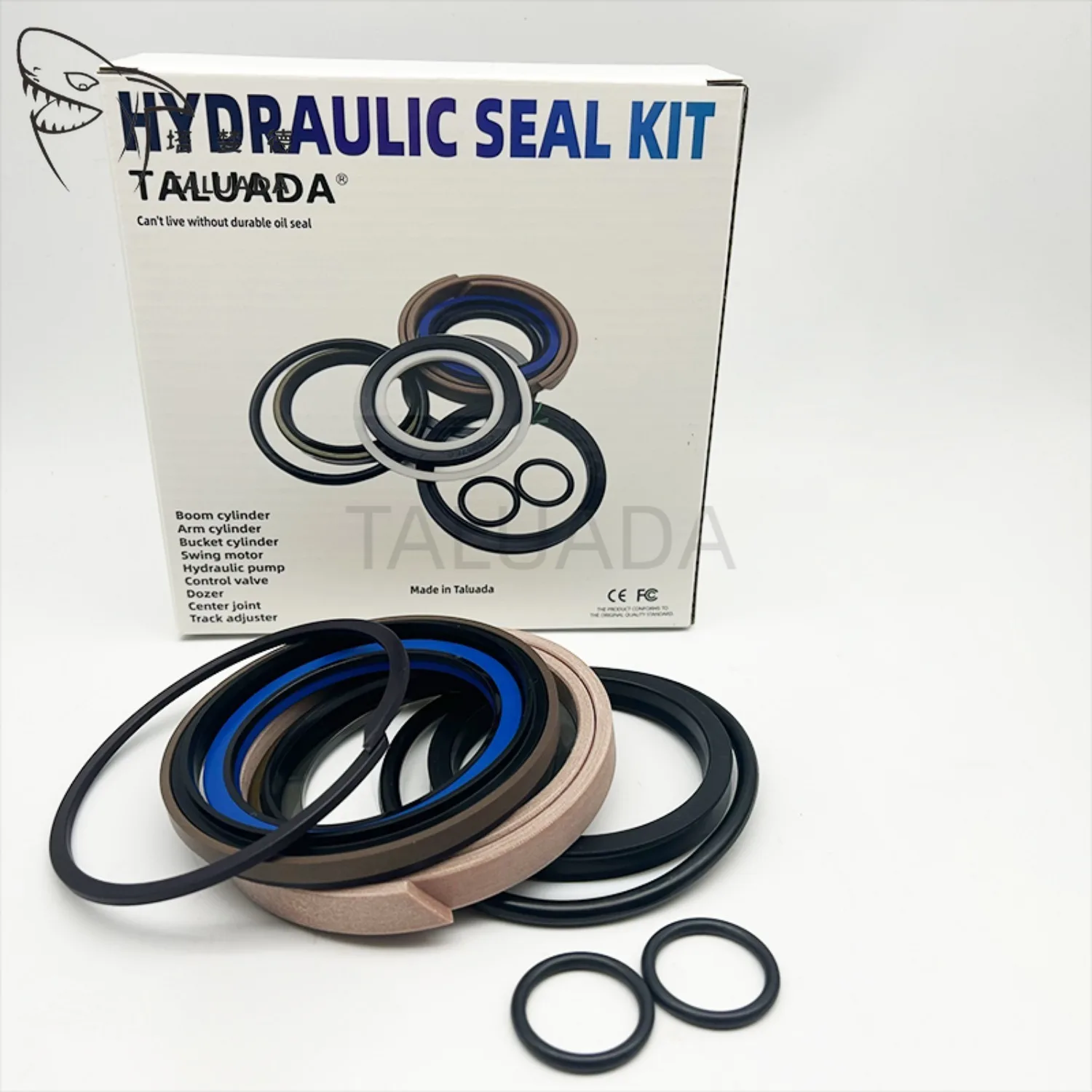 

Комплект уплотнений гидроцилиндра для экскаватора Komatsu PC128UU-1, резиновые уплотнения гидроцилиндра, высокое качество