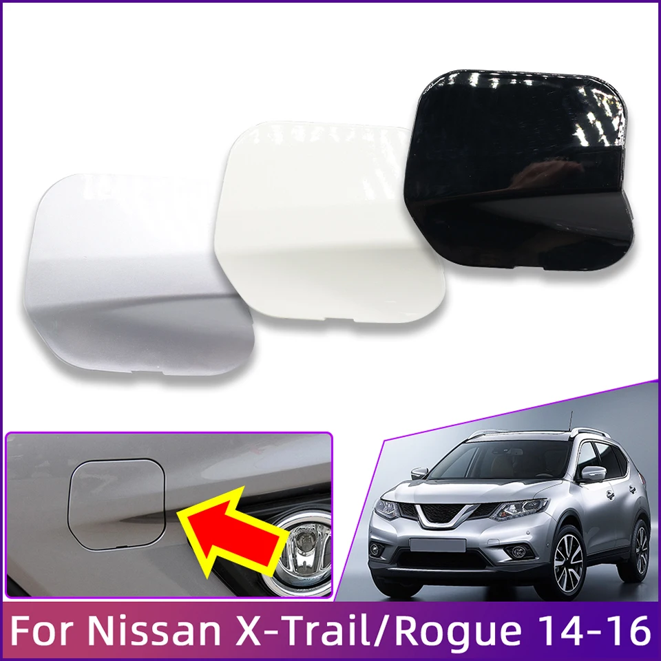 

Front Bumper Towing Hook Eye Cover Lid For Nissan X-Trail Rogue T32 2014 2015 2016 Tow Hook Trailer Cap Trim White Black Silver