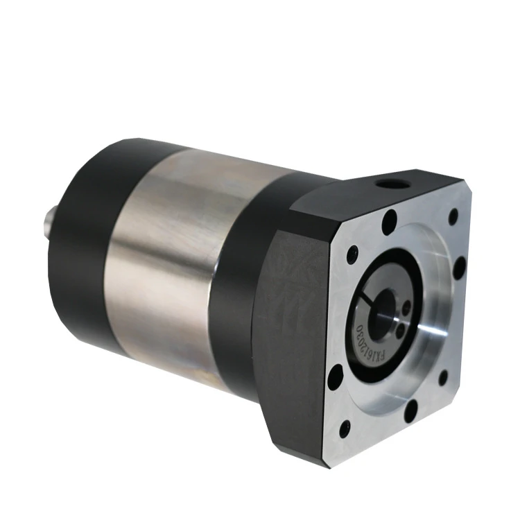 Reductor de Motor de alto par, relación 3 ~ 100:1, brida de salida redonda, caja de cambios planetaria, entrada de 19, 22 y 24mm para servomotor de 110, 130mm, 1kw ~ 3kw