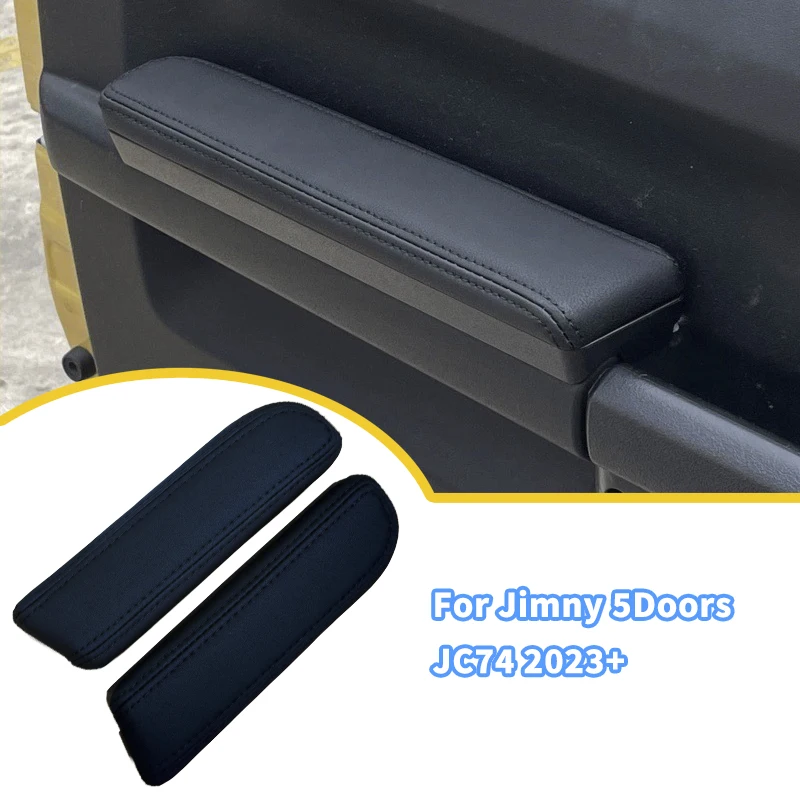5 Door Jimny Car Inside Door Armrest Mats Protection Pad Inner Door Handle Arm Height Pad for Suzuki Jimny JC74 2024 2025 2026