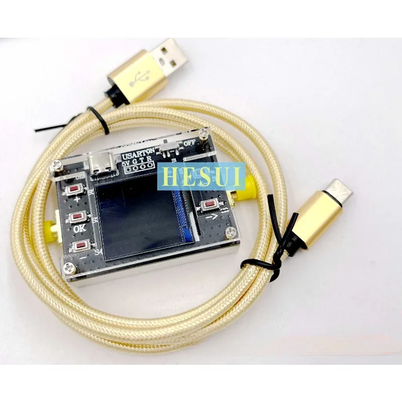 

Цифровой программируемый радиочастотный аттенюатор TYPE-C 6G, 30 дБ, TFT-дисплей, корпус с ЧПУ, поддержка связи