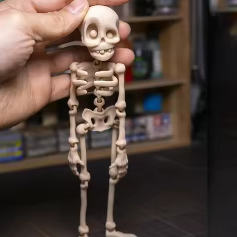 Mini Colorful Skeleton Fridge Magnets Funny Halloween Bone Decor Magnetic Toys Refrigerator Home Halloween Party Decoration