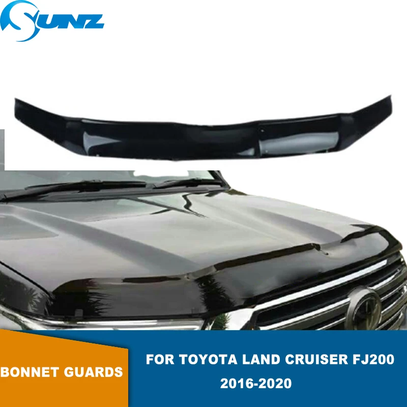 

Bug Shield Bonnet Guard Hood Protector For Toyota Land Cruiser LC200 Fj200 2016 2017 2018 2019 2020 Hood Guard Bonnet Protector