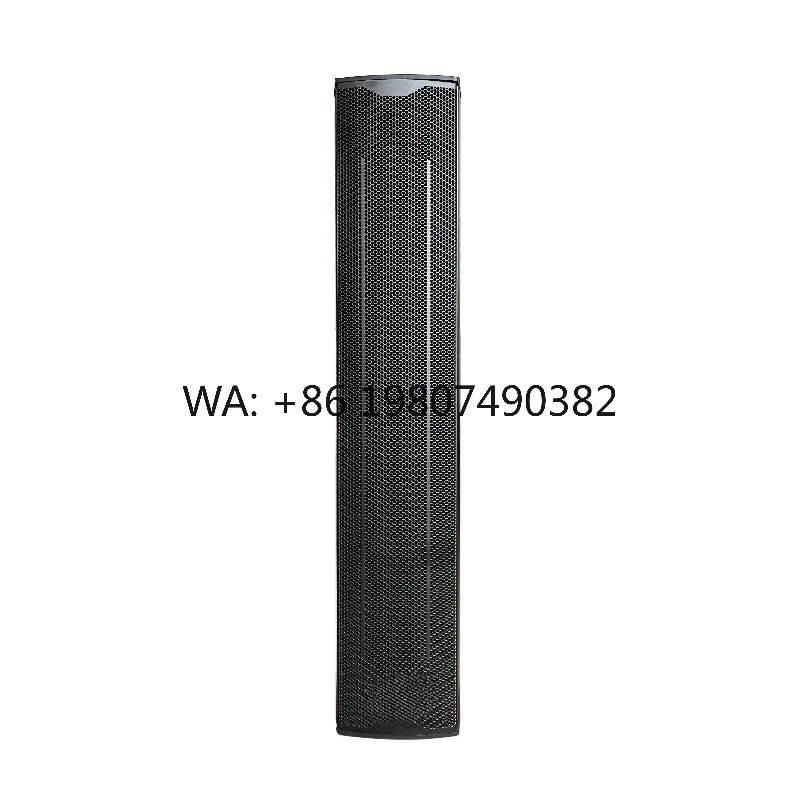 450W 2-Way Passive Mono Column Speaker 6.5 Inch Aluminum Portable Professional Stage Music Audio System
