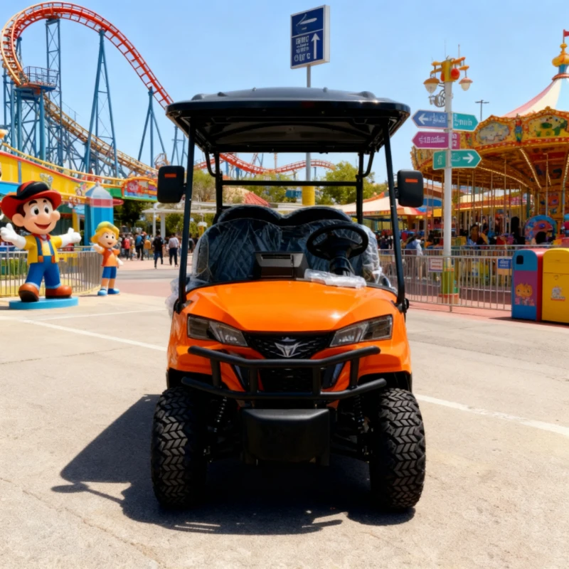 تعزيز خاص عربة جولف كهربائية تعمل بالطاقة الشمسية 48 فولت 8 مقاعد عالية الطاقة بسعر منخفض عربة جولف معتمدة من CE #1