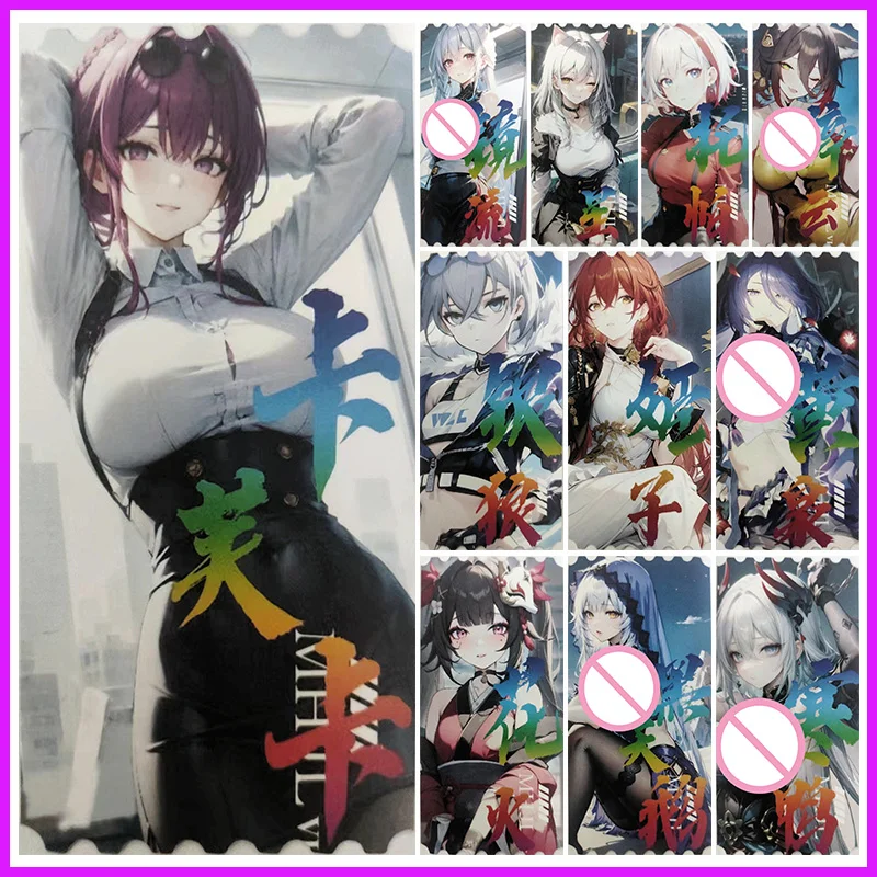 

Аниме История Богини Редкие Коллекционные Карты Черный Лебедь Искра Химеко Серебристый Волк Кафка Тинюн Топаз Игрушки для Мальчиков Подарок На День Рождения