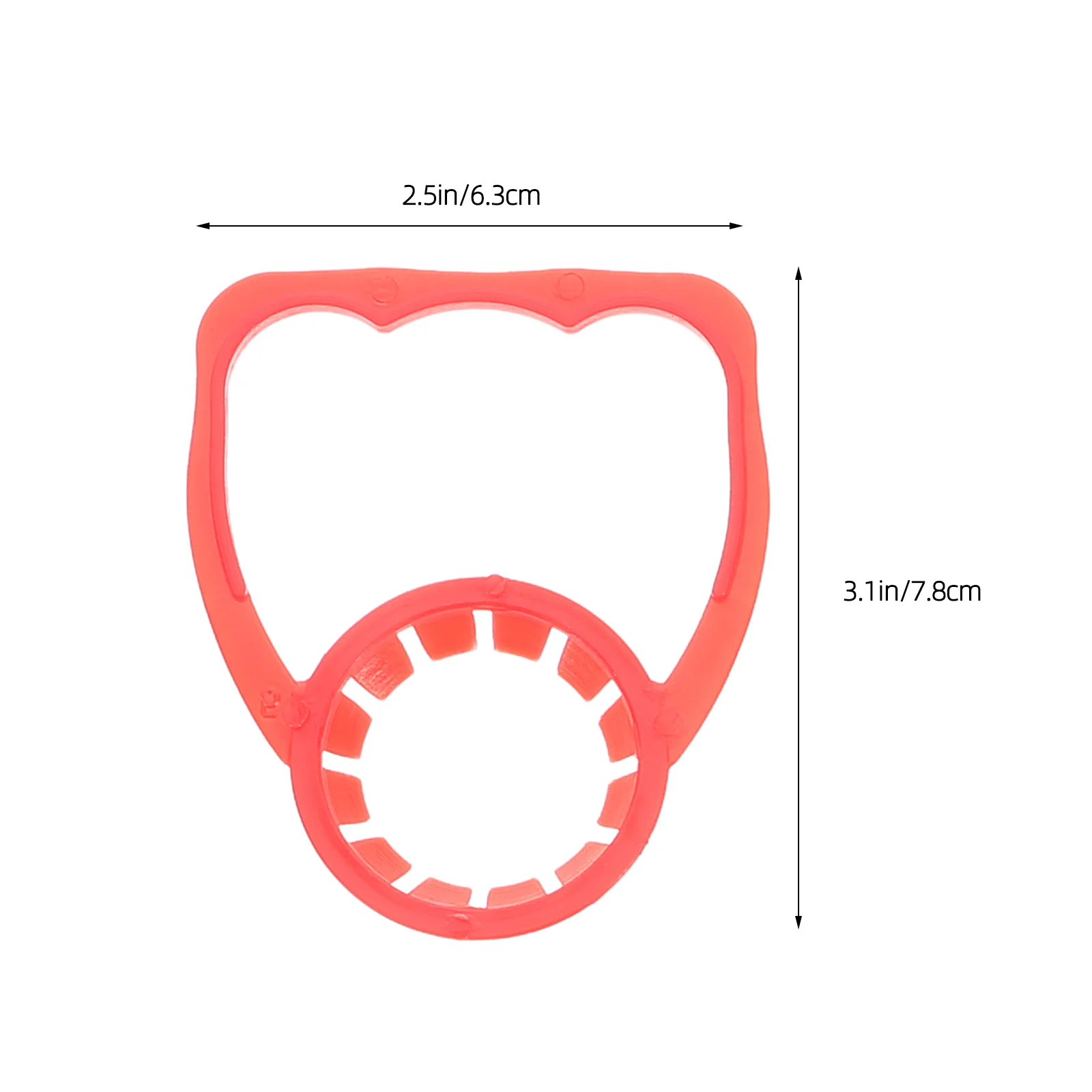 100 قطعة مقبض قبضة زجاجة المشروبات لعصير الصودا المائي 1-2L حامل بلاستيكي مريح قابل لإعادة الاستخدام أداة نقل المشروبات المطبخ