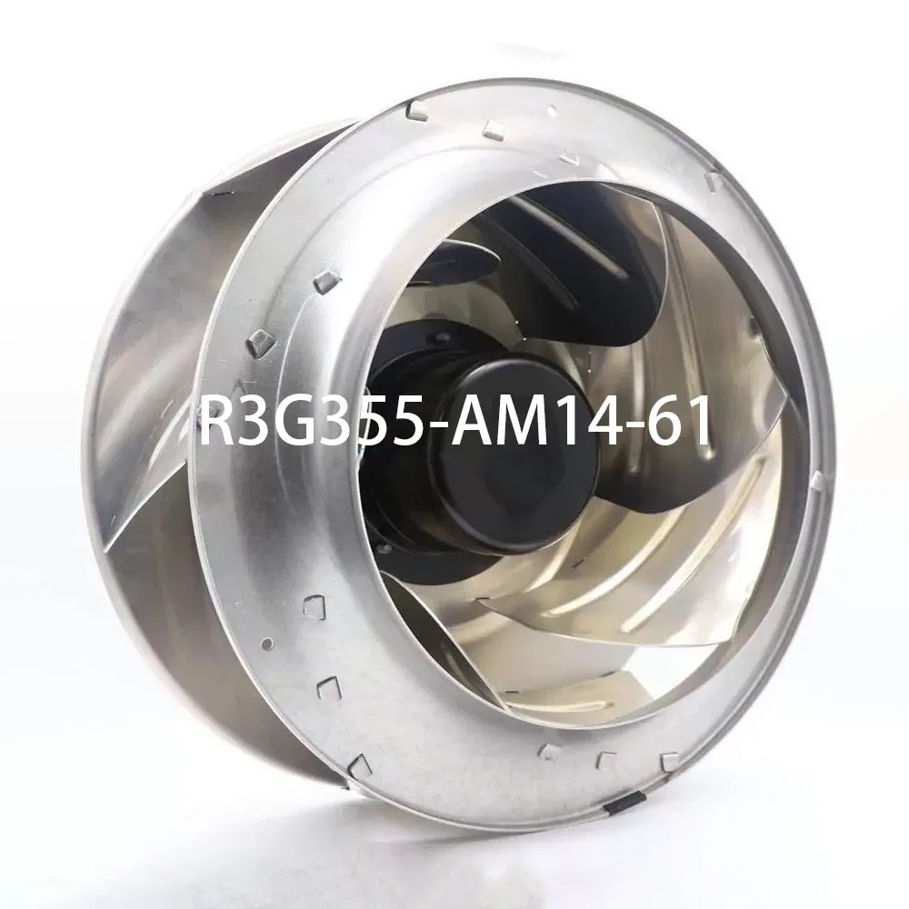 High-Airflow Industrial Cabinet Centrifugal R3G355-AM14-61 230V φ355MM 2050m3/h inverter control fan