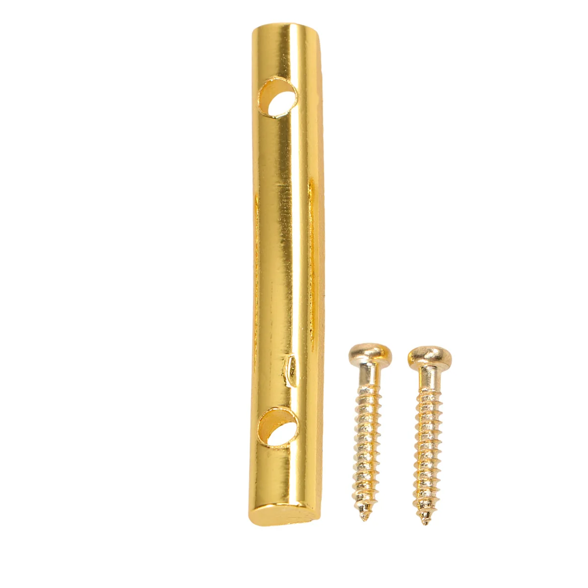 

Guitar String Retainers Bars Tension Bar with 2 Mounting Screw for Tremolo Systems Electric Guitar GE15 (Golden)