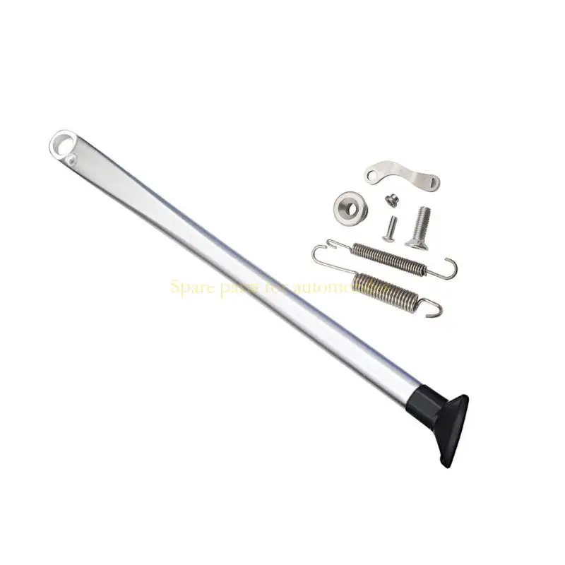 

H58F Enhanced Stability Side Kickstand Robusts Aluminum Side Support Rusts Resistant Bike Parking Stand for 17-23 Bikes