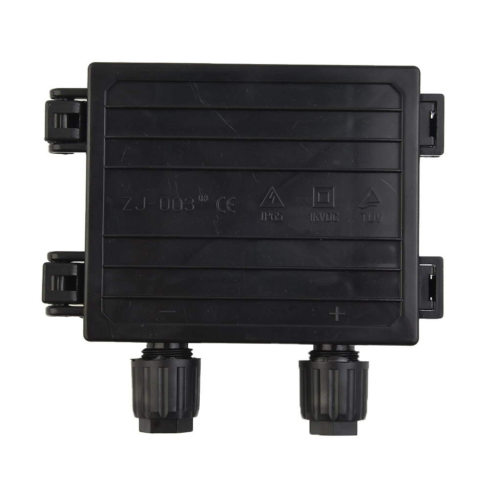 Kabelst ecker Kit ppo 50w-120w elektrisches Test werkzeug Anschluss dose PV-Modul Box Anschluss dose PV-Panel schwarz