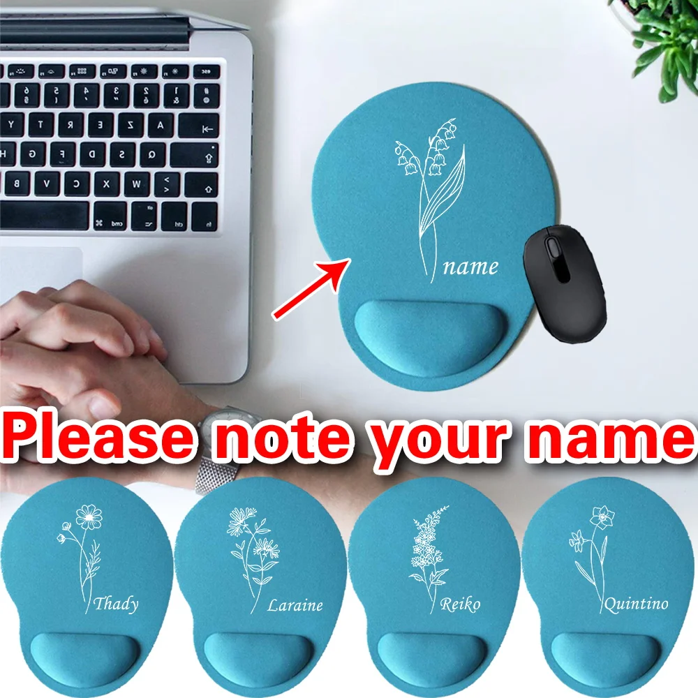 

Personalized Customized Letters, Fashion Patterns, Mouse Pads, Soft and Comfortable Wrist Pads for Computer Office.