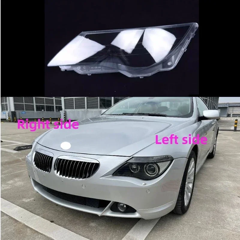 

For BMW 6 SERIES E63 2004 2005 2006 2007 2008 Car Headlamp Lens Headlight Shell Replacement Headlight Cover Headlight Glass
