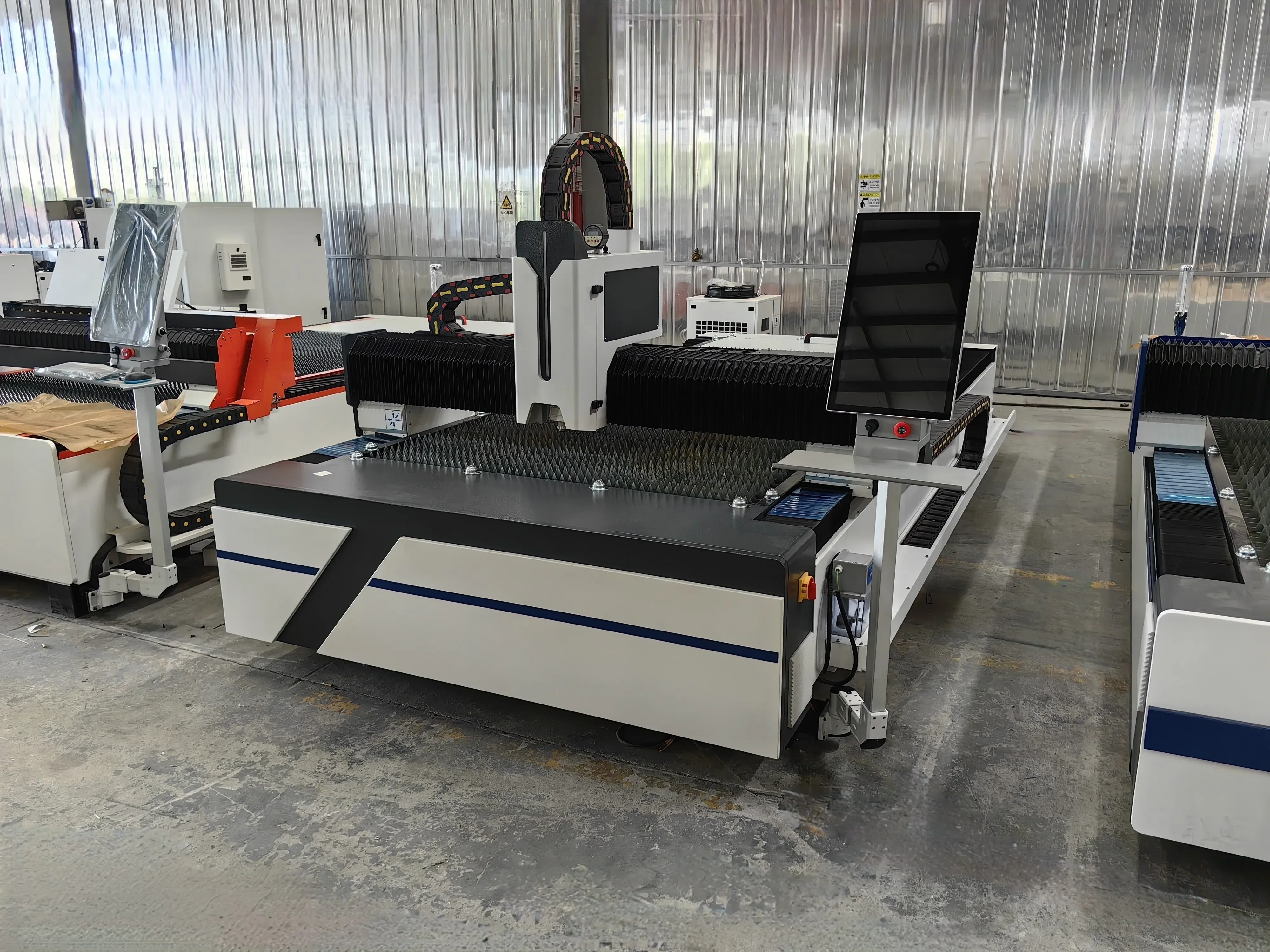 3015 CNC La-ser Cutting Machine Manufacturer Metal Fiber La-ser Cutting Machine 1500W for Stainless Steel Plate