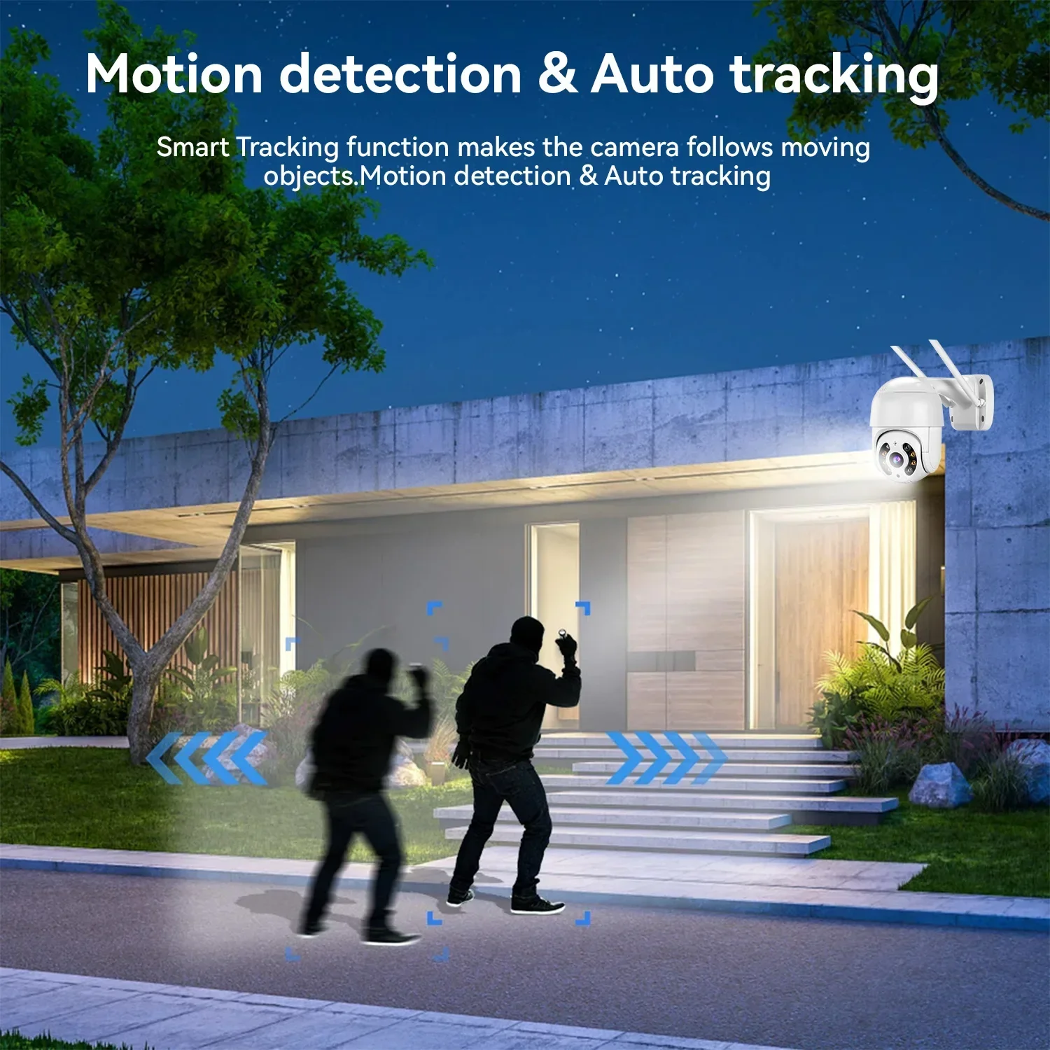 

PEGATAH WIFI Camera 5MP Speed Dome Auto Tracking PTZ Camera Security Protection Outdoor Wireless Surveillance Camera O-Kam Pro