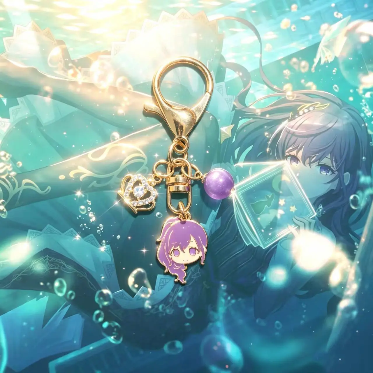 Anime Project Sekai Acrylic Keychains Asahina Mafuyu Key Ring Cosplay Accessories Pendant Decoration Keychain Gifts