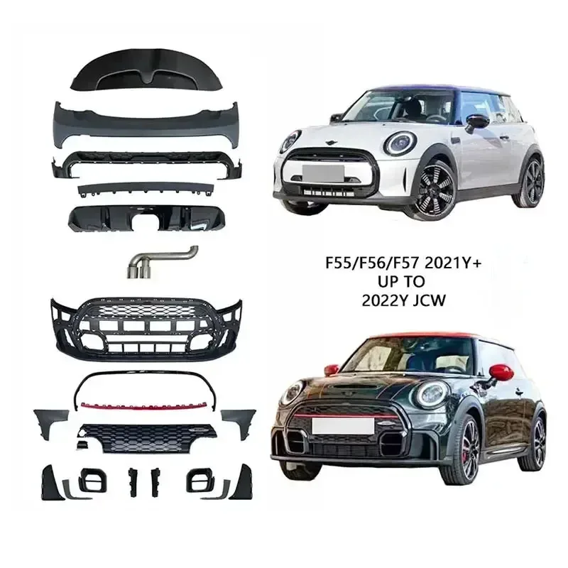 

2022-2024 F56 MINI Upgrade To JCW Wide Car Body Kit Автозапчасти для кузова Аксессуары Бамперы для MINI Old To New Body Kits