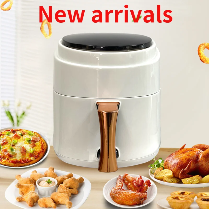 New Arrivals 8L 1400W Smart Touch Screen Custom Oil Free Electric Deep Fryer Hot Air Fryer