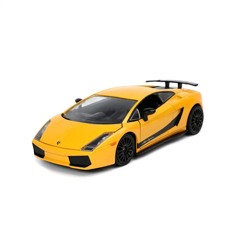 

1:24 игрушечный автомобиль Dom's Lamborghini Gallardo Superleggera, литая модель автомобиля 12 + y CN (происхождение), игрушечный автомобиль