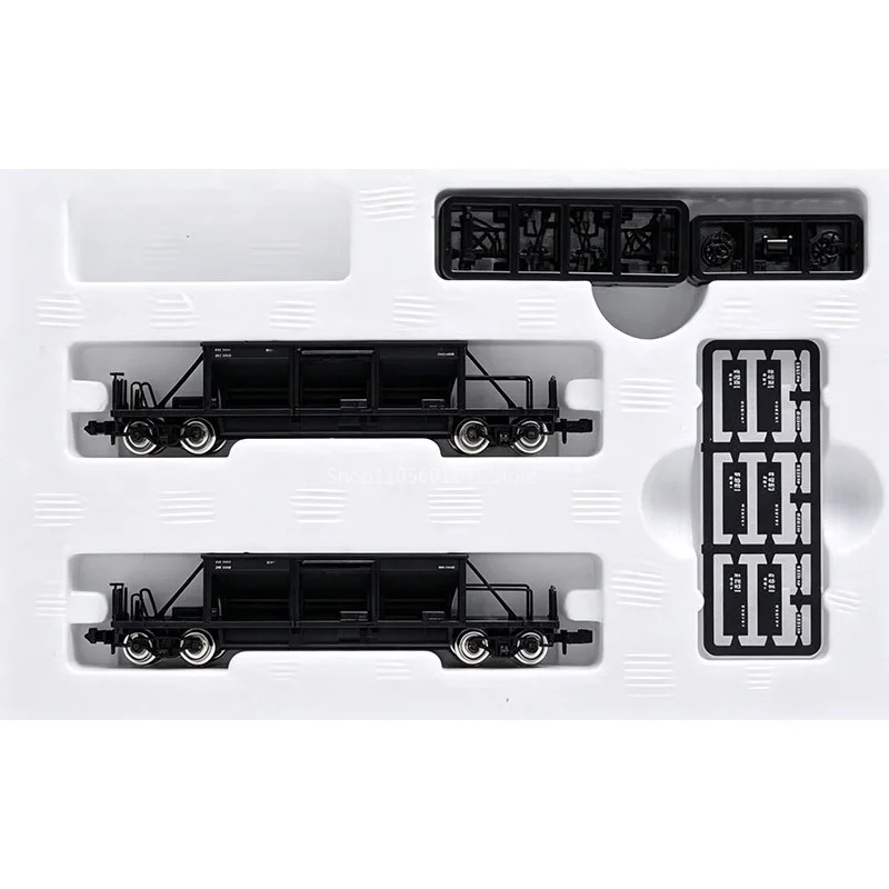 TOMIX N Scale Train Model 2777 JR Truck Two Carriages   800 Truck Coal Transporter 2 Sections Train Model Carriages