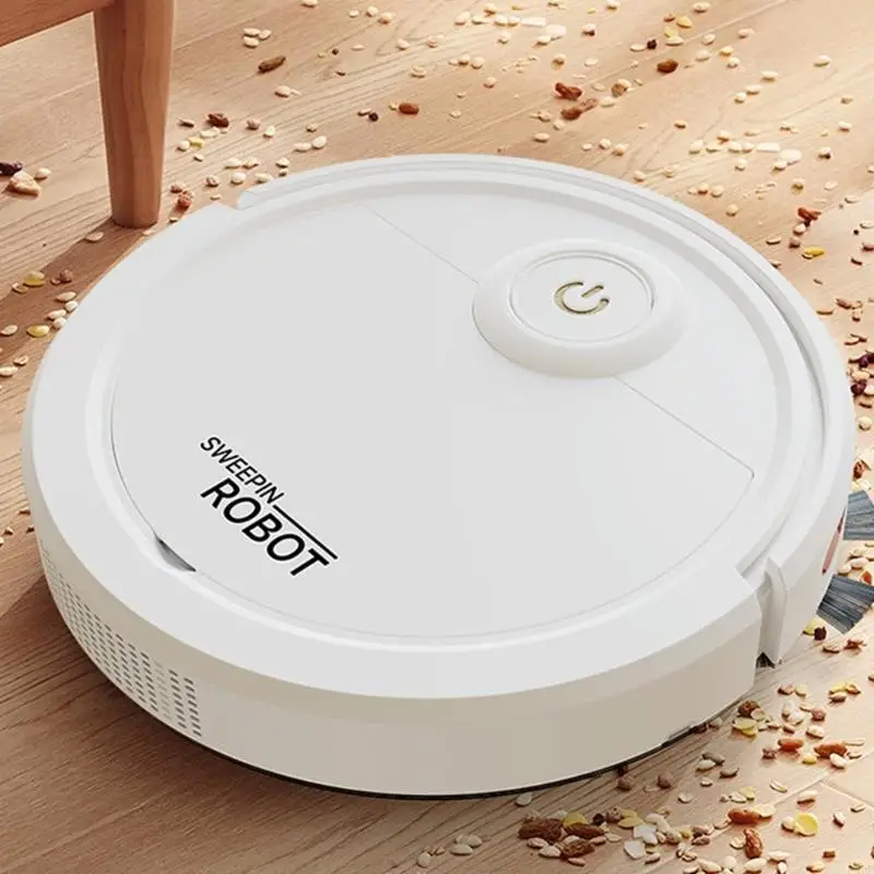 Robot hút bụi đa chức năng chạy bằng USB Kết cấu thân mỏng bằng nhựa Thích hợp để bảo trì sàn hiệu quả