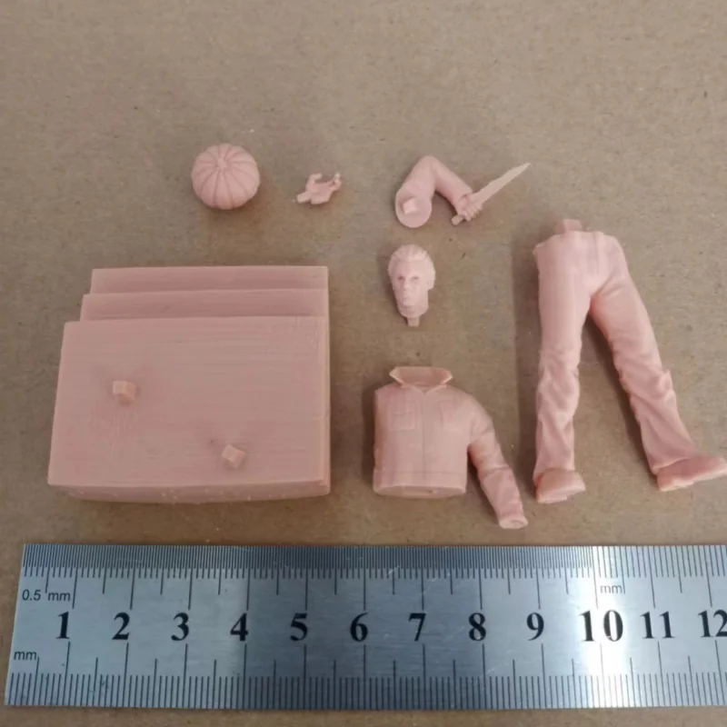 Wansheng Terror Worker Kit de modelo de resina a escala 1/24 sin montar y sin pintar