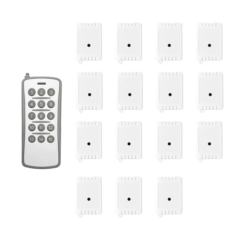 220 v 1 ch  RF  wireless remote control switch  receiver  transmitter  Safer PCB  panel Wall Remote Transmitter