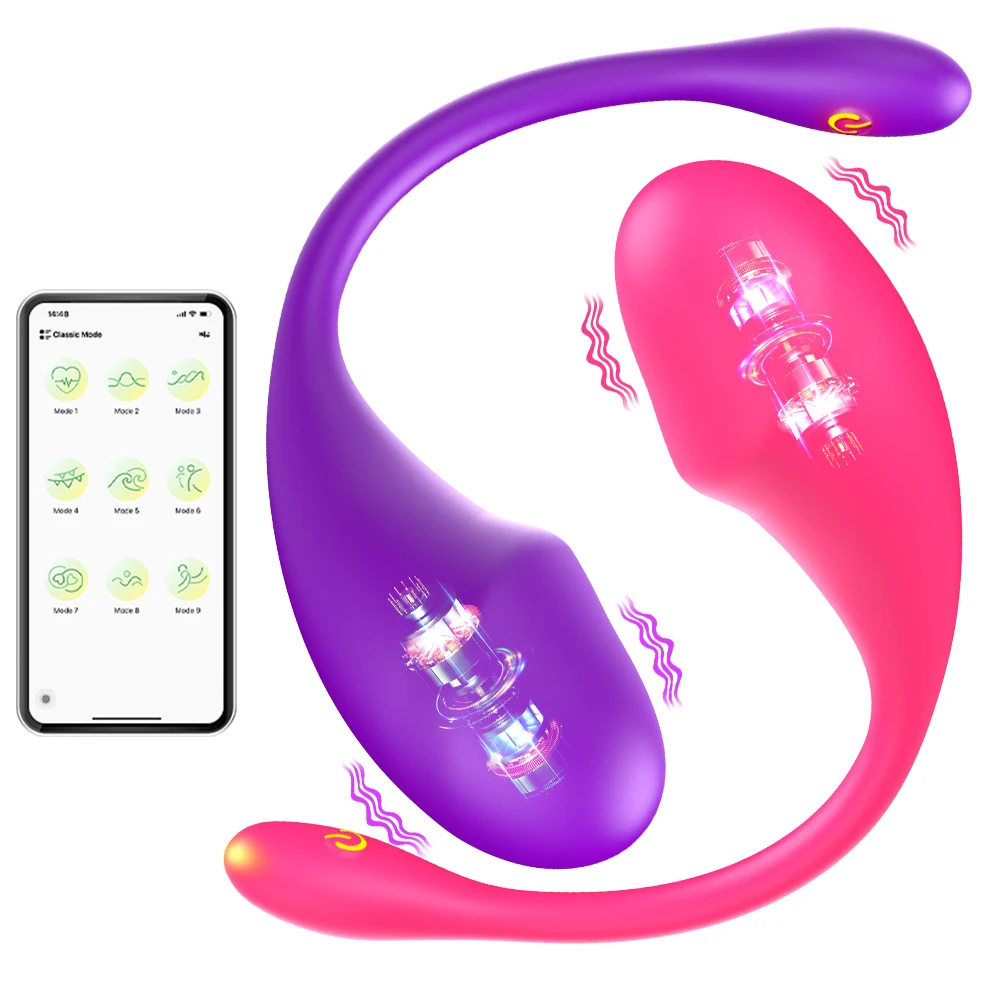Bluetooth Love Egg Vibrator Clitoral G Spot Stimulator Wireless Remote APP Control Panty Vibrating Erotic Sex Toy For Women 18+